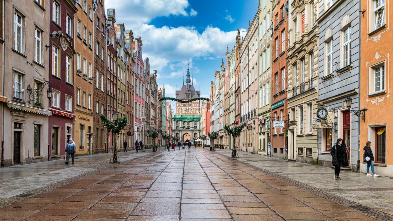 Dluga 66 Attic Lägenhet Gdańsk Exteriör bild