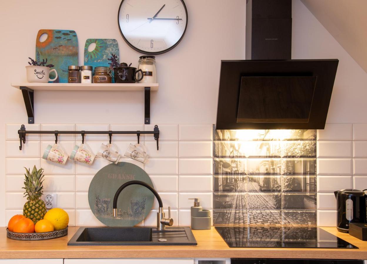 Dluga 66 Attic Lägenhet Gdańsk Exteriör bild